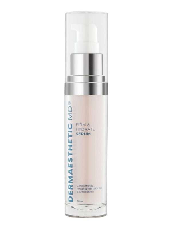 FIRM & HYDRATE SERUM: Concentrated Tetrapeptide Lipactive & Antioxidants 30ml