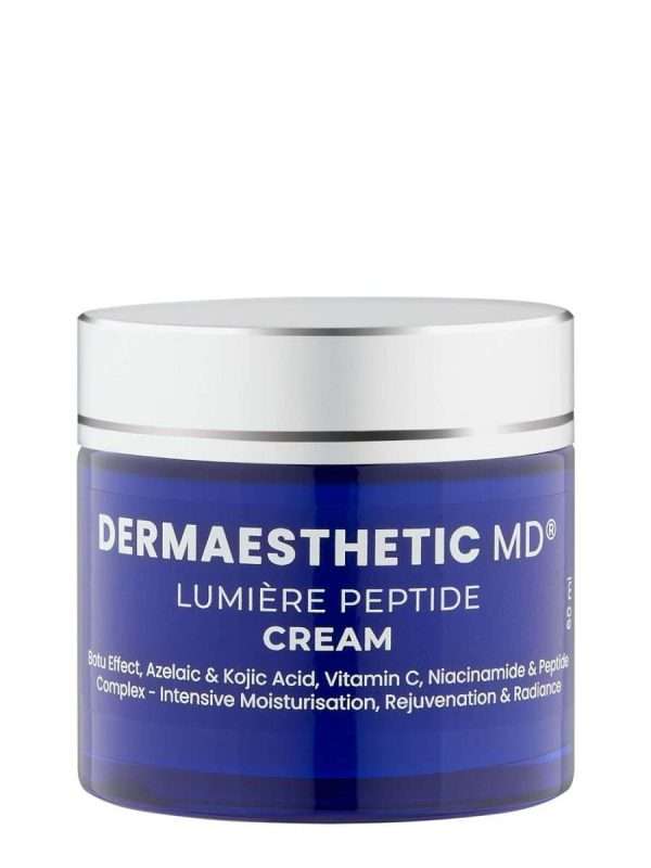 LUMIÉRE PEPTIDE CREAM: Botu Effect - Azelaic & Kojic Acid, Vitamin C, Niacinamide & Peptide Complex - Intensive Moisturisation, Rejuvenation & Radiance 60ml