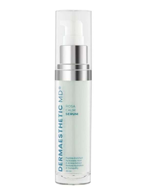ROSA CALM SERUM: Peptide Enriched Hyaluronic Acid & Arnica Extract Restore Hydration & Tranquillity 30ml